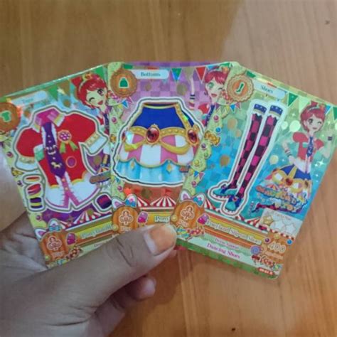 Jual Kartu Aikatsu Rare Card Ponyland Coord Satuan Shopee Indonesia