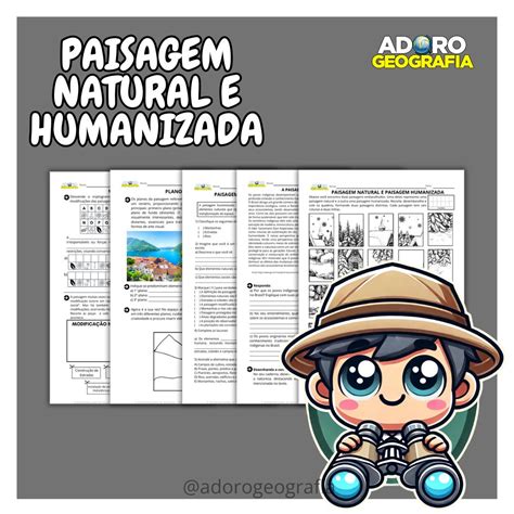 Paisagem Natural Paisagem Humanizada - 8