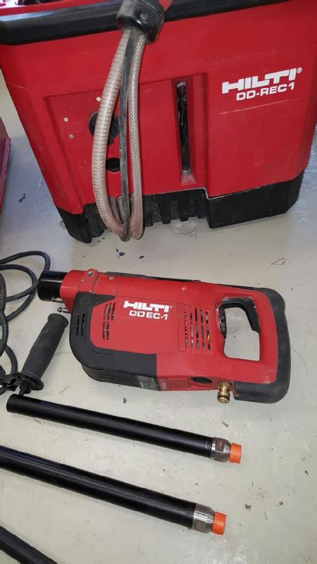 HILTI DD EC-1 TIMANTTIPORA + HILTI DD REC1 JÄÄHDYTINYKSIKKÖ ...