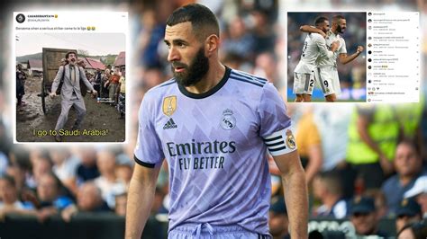 Real Madrid Netzreaktionen Zum Abschied Von Karim Benzema