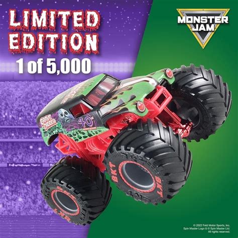 2022 Monster Jam Limited Edition Grave Digger 40th Anniversary 1:64 ...