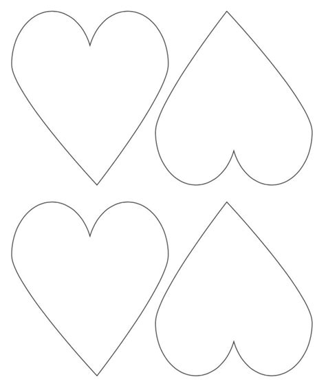 Heart Template Printables Free Heart Stencils And Patterns