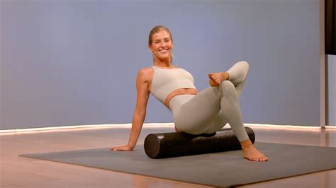 Min Foam Rolling Calves Glutes Peloton Stretching Classes