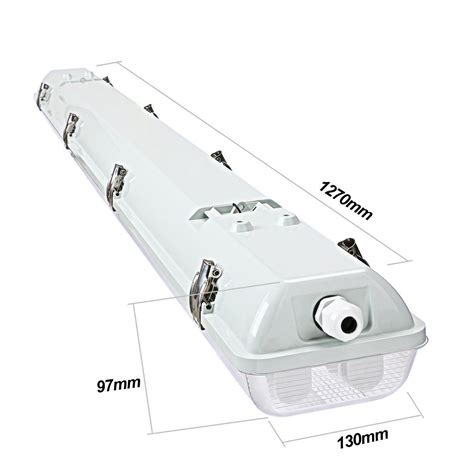 Buy W Ft Cm Led Twin Batten Tube Light Surface Mount Or Hanging