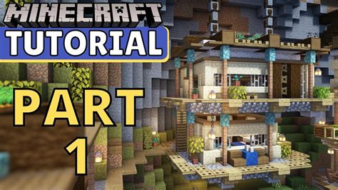 Minecraft Tutorial How To Build An Ultimate Cliff Side Base 59