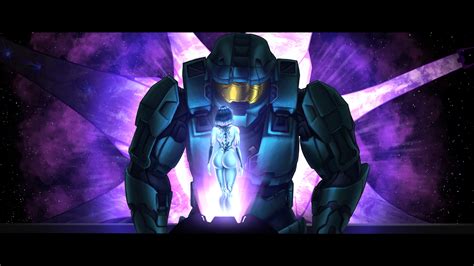 Master Chief and Cortana by Benlivionart on DeviantArt