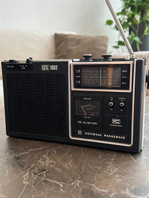 National Panasonic Gx Transistor Radio Tuner Catawiki