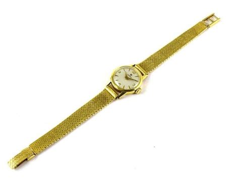 Orologio Da Polso Per Donna In Oro Giallo Omega Asta Gioielli E