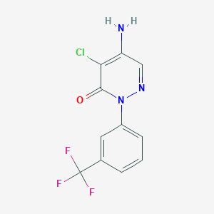 Buy 3 2H Pyridazinone 5 Amino 4 Chloro 2 3 Trifluoromethyl Phenyl