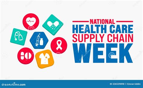 National Health Care Supply Chain Week Background Or Banner Design