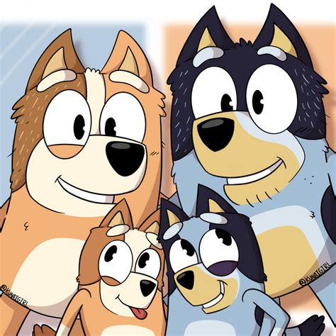 Bluey And The Fam By Kunaigirl On Newgrounds