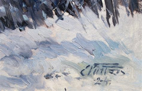 Edgar Vinters Winter Landscape 2004 MutualArt