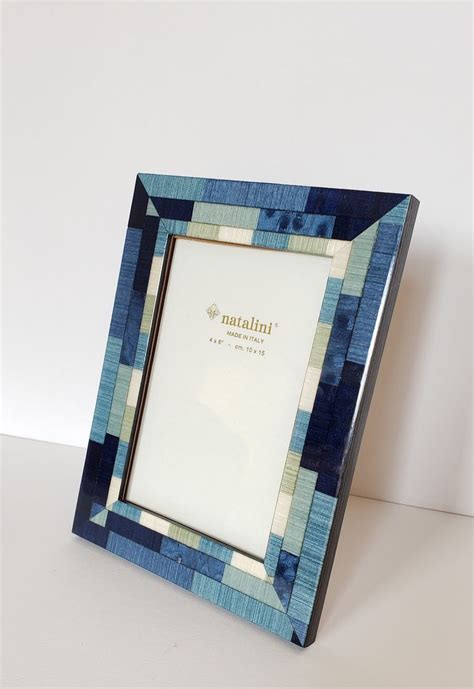 Natalini 4X6 Photo Frame Handmade In Italy Marquetry Handmade Photo