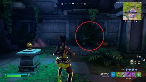 Fortnite Ubicación De La Puerta Secreta En Los Santuarios Aleatorios Y Guía Completa Del