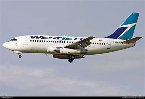 Aircraft Photo Of C GGWJ Boeing 737 284 Adv WestJet AirHistory