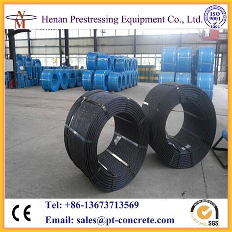 Prestressed Concrete PC Strand For Post Tension China PC Strand And