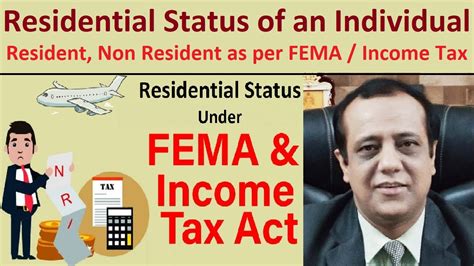 How Different Is The Residential Status Of An Individual Under Income