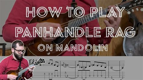 Panhandle Rag Mandolin Lesson Youtube