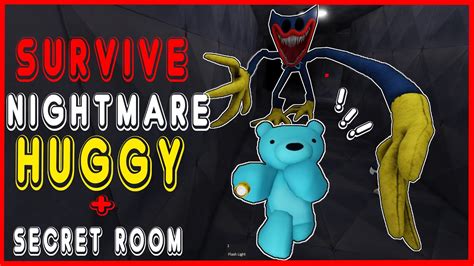 Survive Nightmare Huggy All Badges Can We Escape Roblox