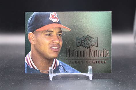 Manny Ramirez Cleveland Indians Fleer Metal Universe Platinum