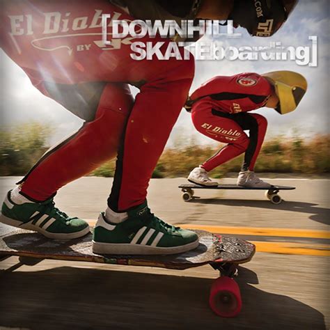 Downhill Skateboarding El Diablo Njk Leathers