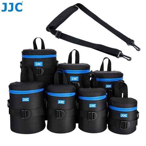 Jjc Lens Pouch Sling Case Storage Belt Bag Protection Holder For Dslr