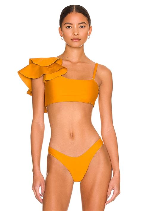 Boamar Passion Bikini Top In Marigold Revolve