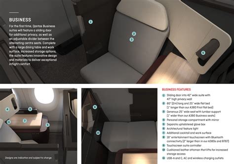 Revealed New Qantas Business Class A350 Monkey Miles