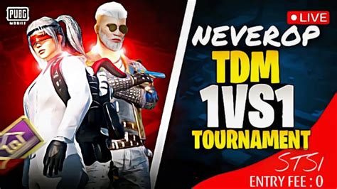 Pubg Mobile Tdm 1vs1 Tournament Final Round Sts1 Gaminglive