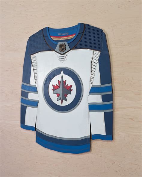 Winnipeg Jets Away WoodJersey – WoodJerseys