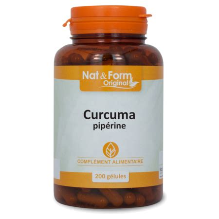 Nat Form Curcuma Et Pip Rine G Lules Livraison De Parapharmacie