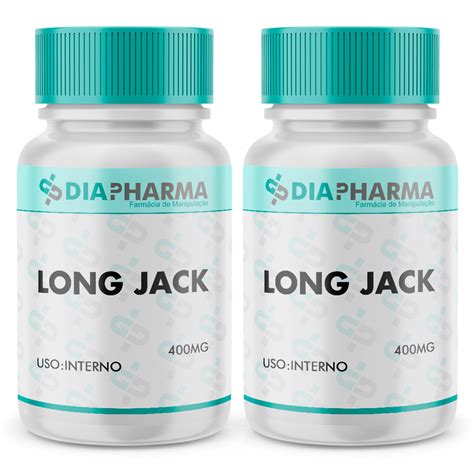 Kit 2 Long Jack 400mg 30 Cápsulas Diapharma Fármacia De Manipulação