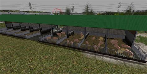 FS15 Bio Pigsty According To European Standards V 1 0 Buildings Mod