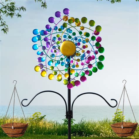 Terkept Outdoor Wind Spinner Wind Sculpture Spinner With