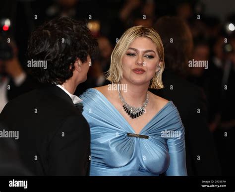 May Cannes Cote D Azur France French Singer Louane Attends