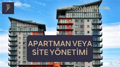 Apartman Yönetimi Ankara Avukatlık