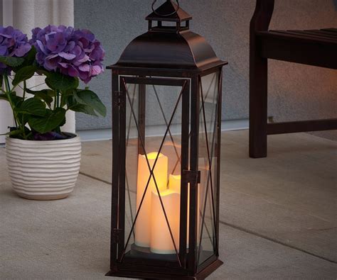 The 20 Best Collection of Outdoor Lanterns with Led Candles