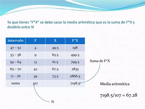 Calculo De La Varianza PPT