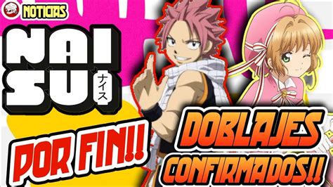 DOBLAJES CONFIRMADOS Más Episodios de FAIRY TAIL y el estreno de