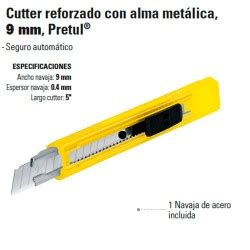 Compra En Linea Cutter Reforzado Con Alma Metalica Mm Pretul En