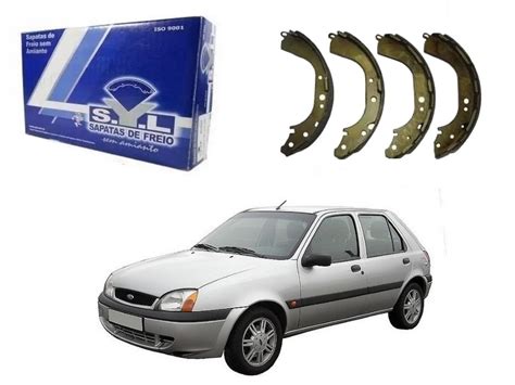 SAPATA DE FREIO SYL ORIGINAL FORD FIESTA 1 0 1 6 2000 A 2002 Go Mec Web