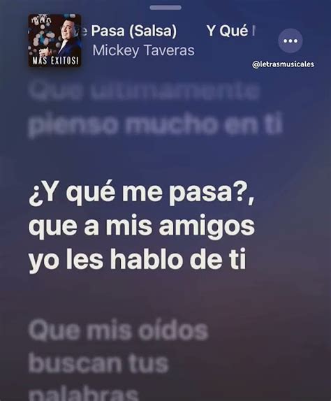 Y Que Me Pasa Mickey Taverasviral Parati Salsa Salsaromantica