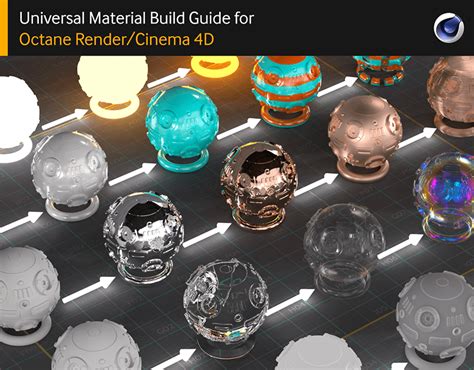 Universal Material Build Guide Octane Render For C4d Behance