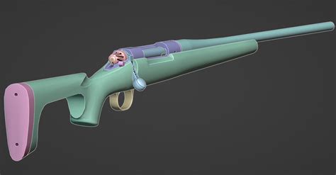 Artstation Remington 700 Custom 1