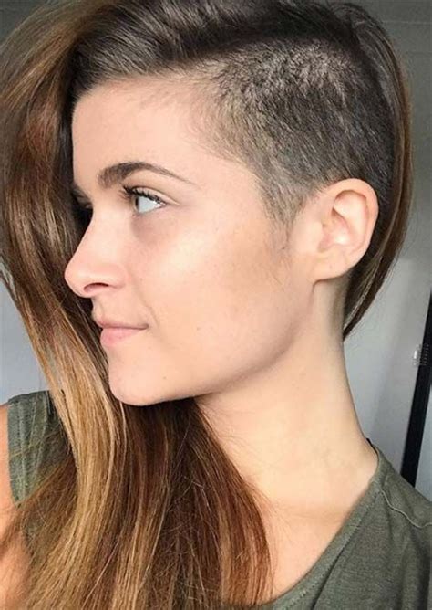 Undercut Long Hair Long Undercut Hairstyles And Haircuts For Women