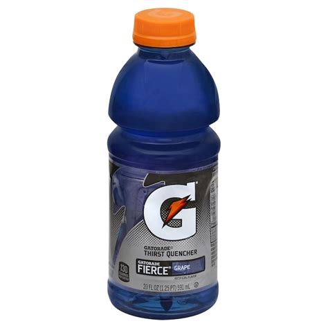 Gatorade 20-fl oz Fierce Grape Sports Drink in the Sports Drinks ...