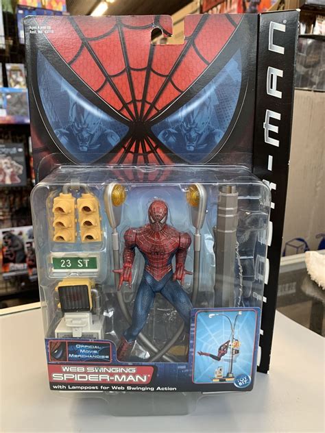 2002 ToyBiz Web Swinging SPIDER MAN Series 2 Marvel Figure Toy Biz EBay