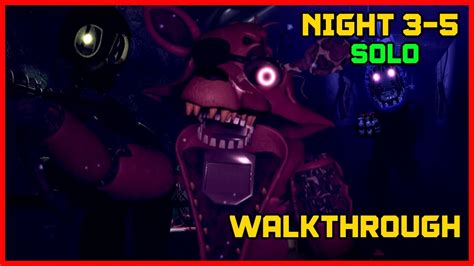 ROBLOX Forgotten Memories Night 3 5 SOLO Walkthrough YouTube