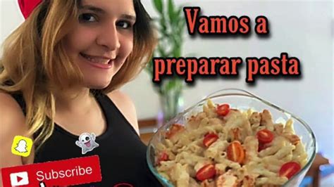 C Mo Hacer Pasta En Salsa Blanca Con Pollo Youtube Salsa Blanca