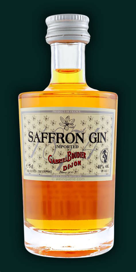 Saffron Gin Gabriel Boudier 005 Liter 560 € Weinquelle Lühmann